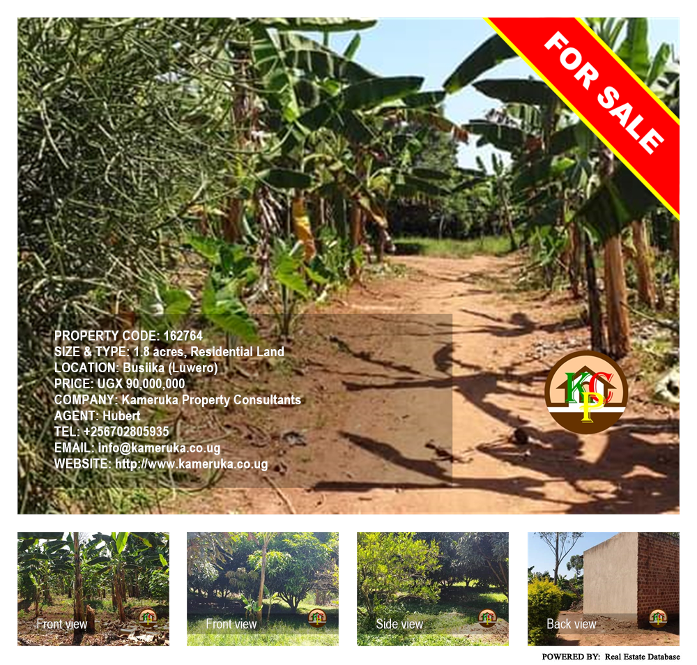 Residential Land  for sale in Busiika Luweero Uganda, code: 162764