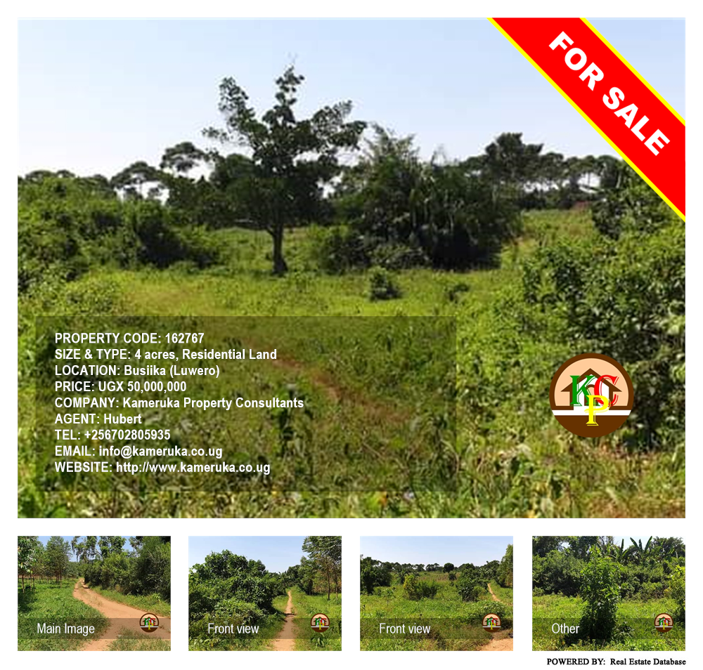 Residential Land  for sale in Busiika Luweero Uganda, code: 162767