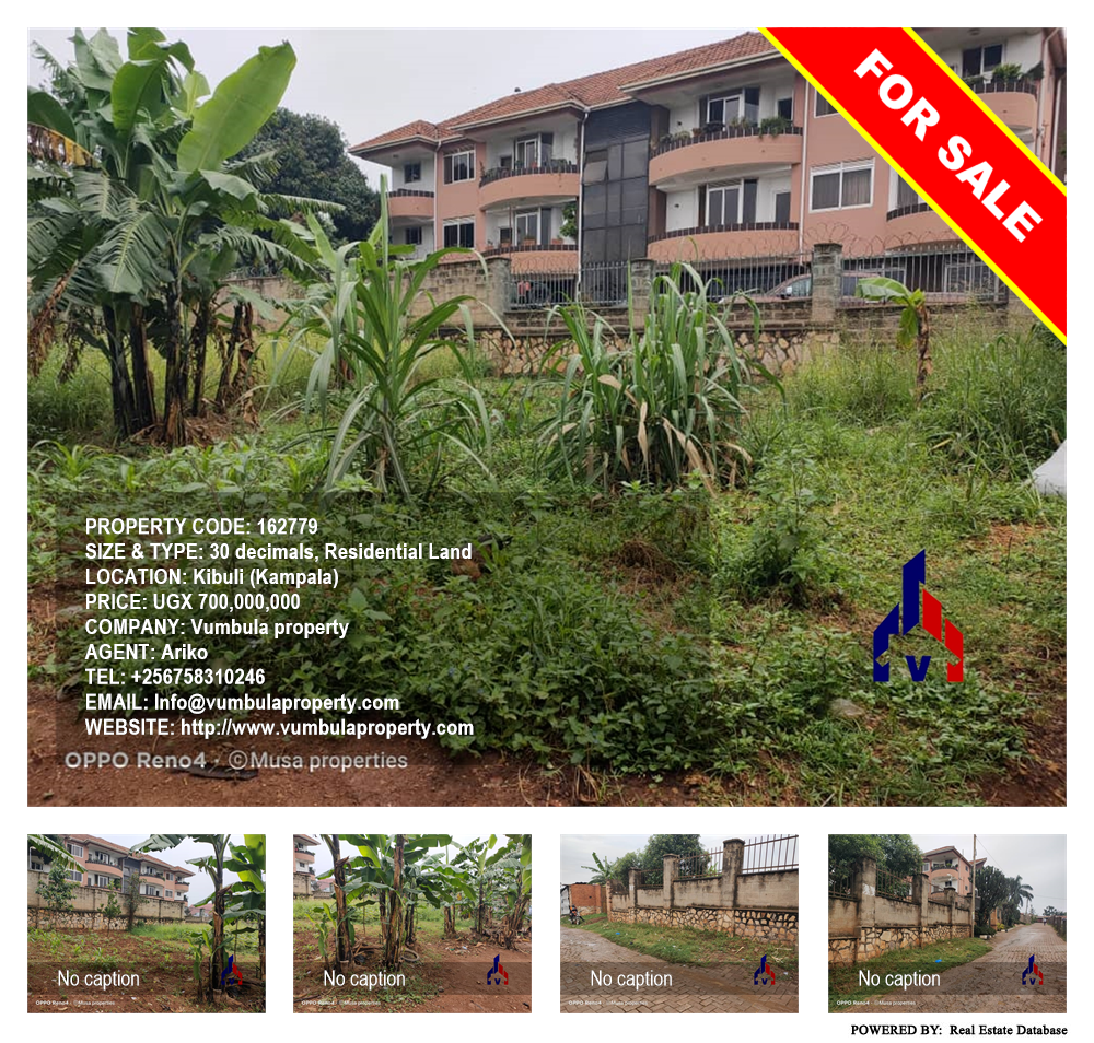 Residential Land  for sale in Kibuli Kampala Uganda, code: 162779