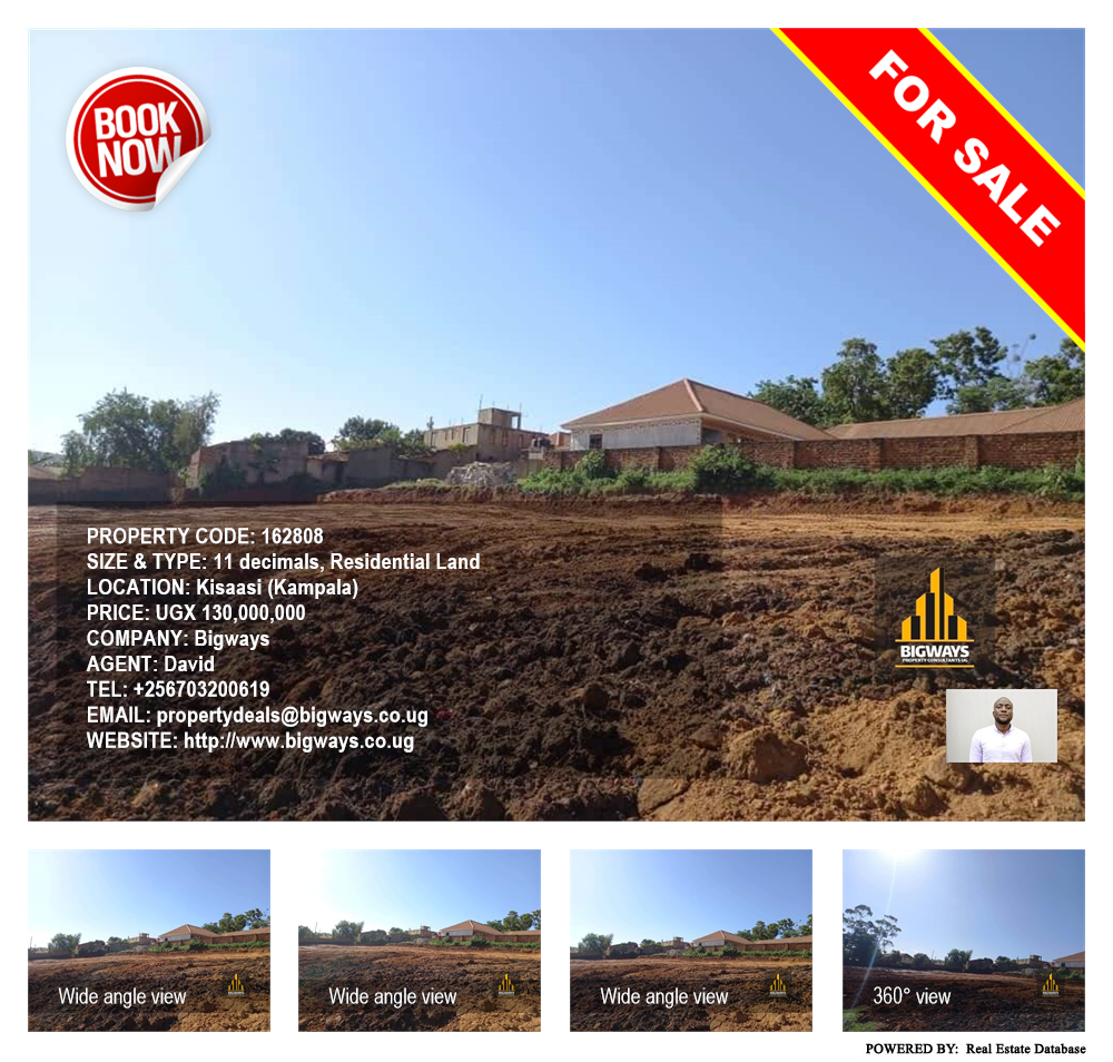 Residential Land  for sale in Kisaasi Kampala Uganda, code: 162808