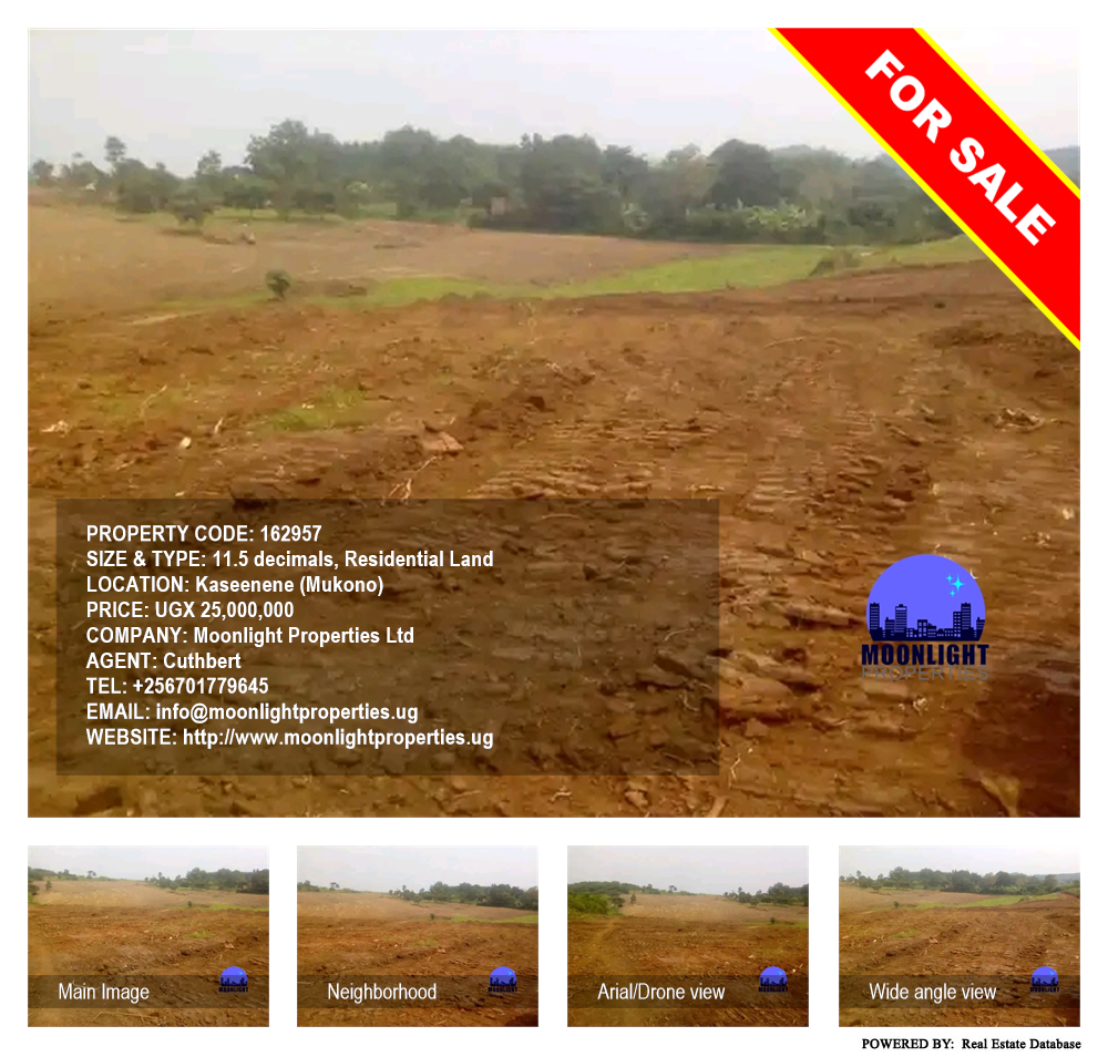 Residential Land  for sale in Kaseenene Mukono Uganda, code: 162957