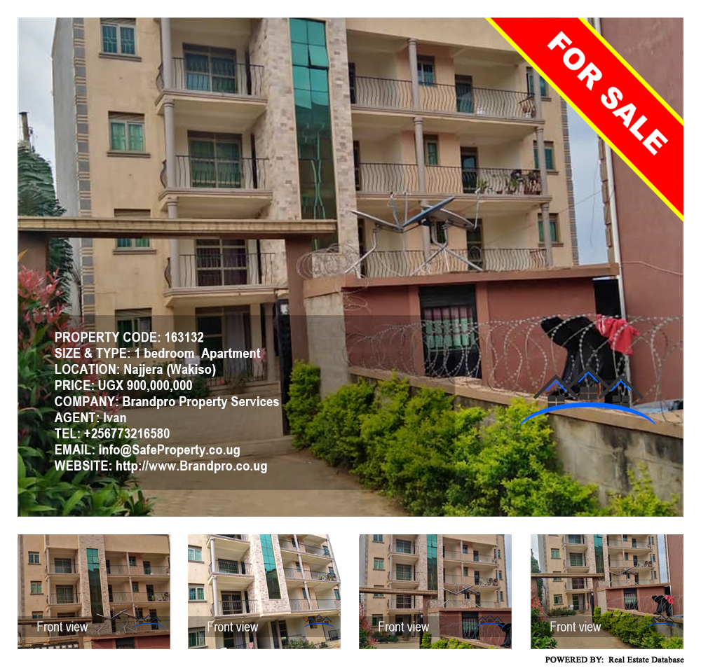 1 bedroom Apartment  for sale in Najjera Wakiso Uganda, code: 163132