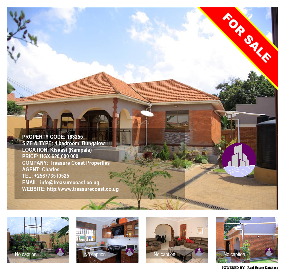 4 bedroom Bungalow  for sale in Kisaasi Kampala Uganda, code: 163255