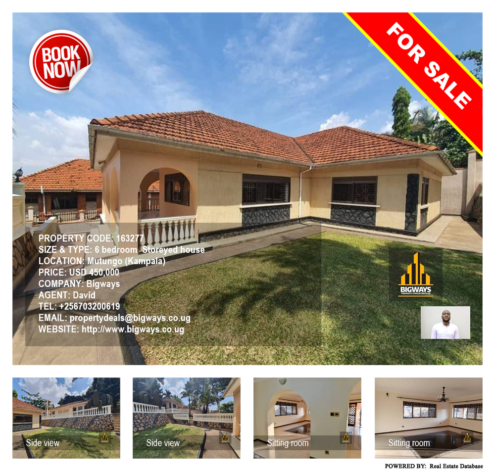 6 bedroom Storeyed house  for sale in Mutungo Kampala Uganda, code: 163277