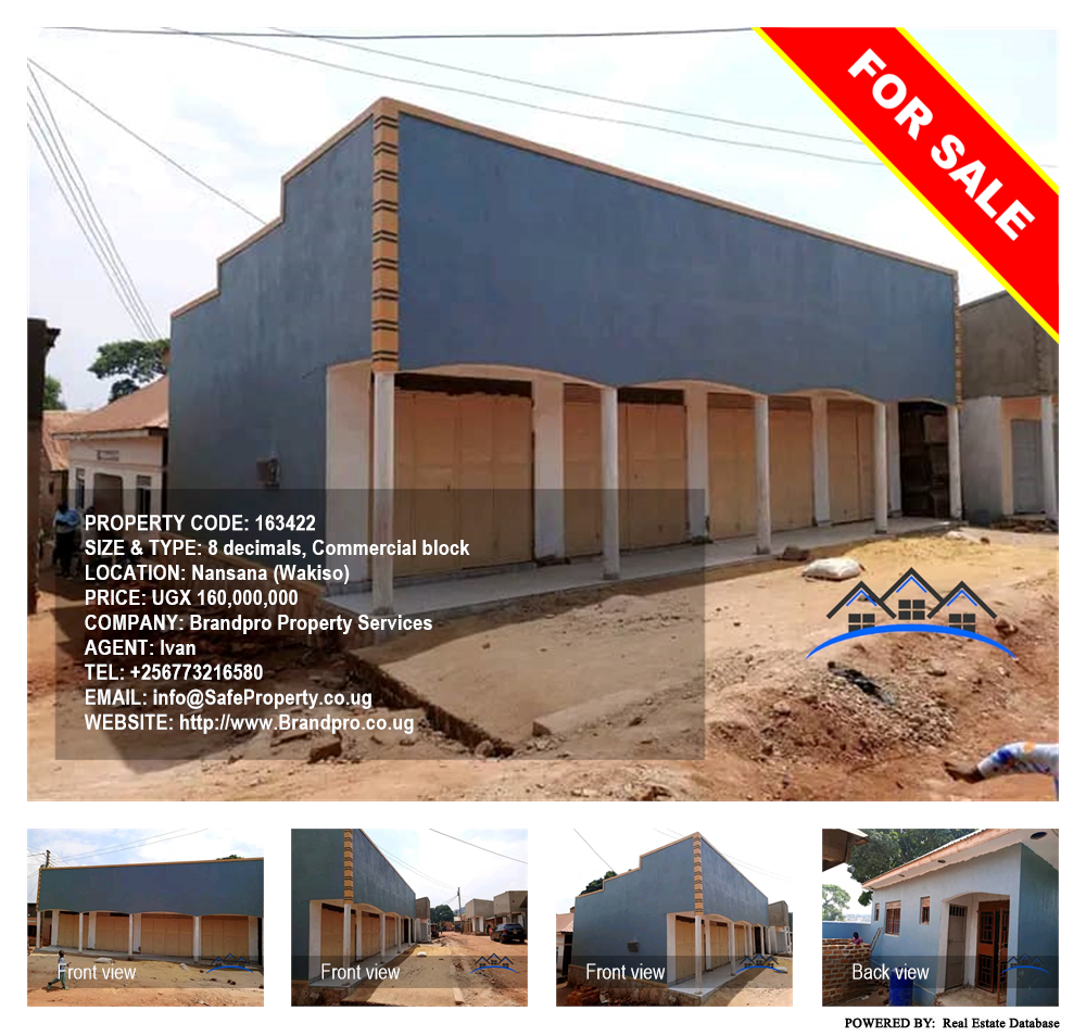 Commercial block  for sale in Nansana Wakiso Uganda, code: 163422