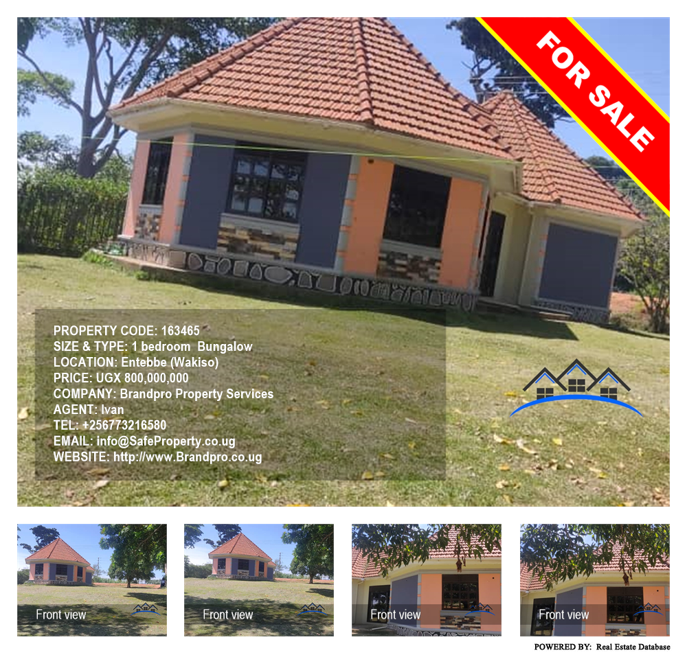 1 bedroom Bungalow  for sale in Entebbe Wakiso Uganda, code: 163465