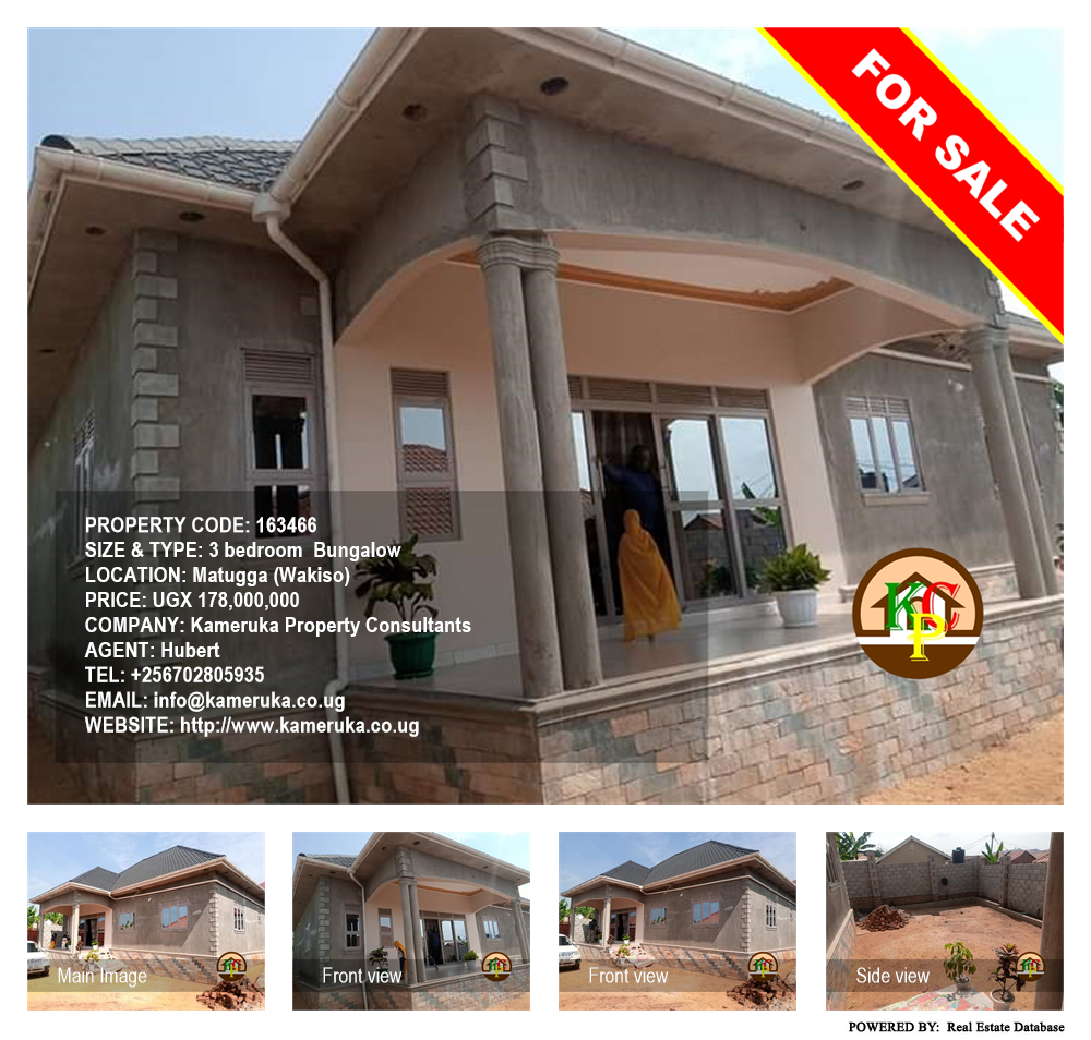 3 bedroom Bungalow  for sale in Matugga Wakiso Uganda, code: 163466