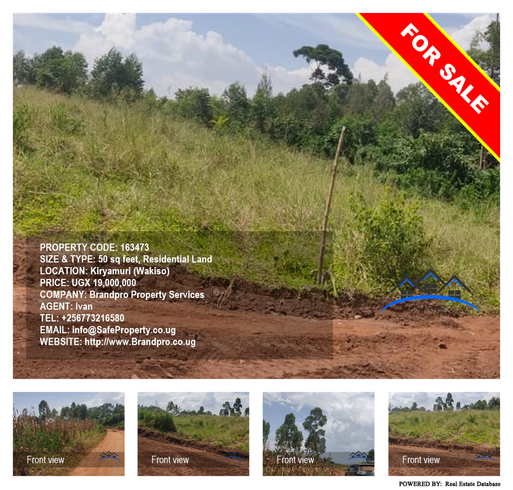 Residential Land  for sale in Kiryamuri Wakiso Uganda, code: 163473