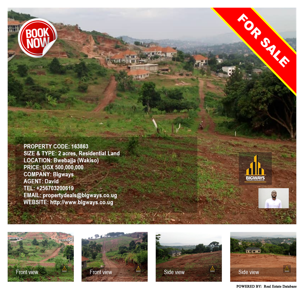 Residential Land  for sale in Bwebajja Wakiso Uganda, code: 163863