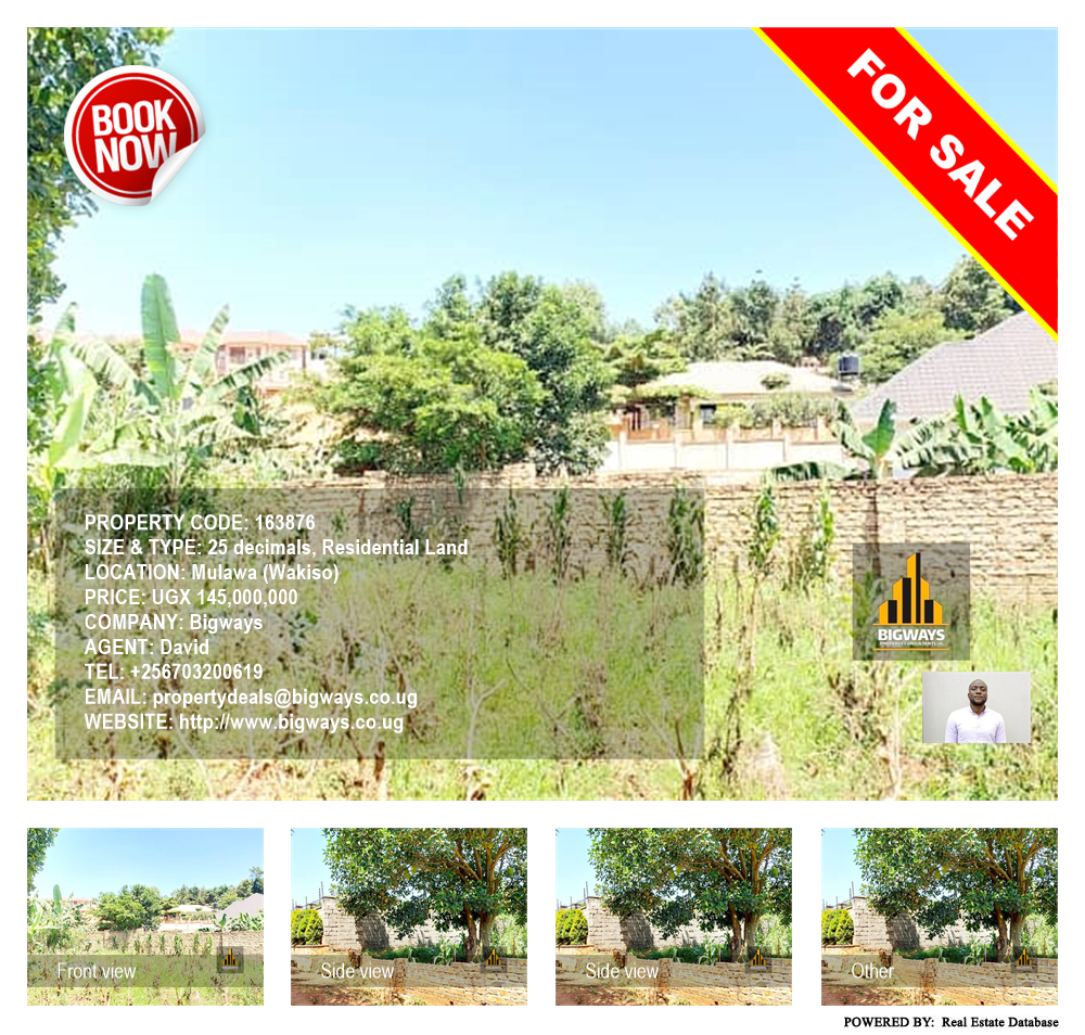 Residential Land  for sale in Mulawa Wakiso Uganda, code: 163876