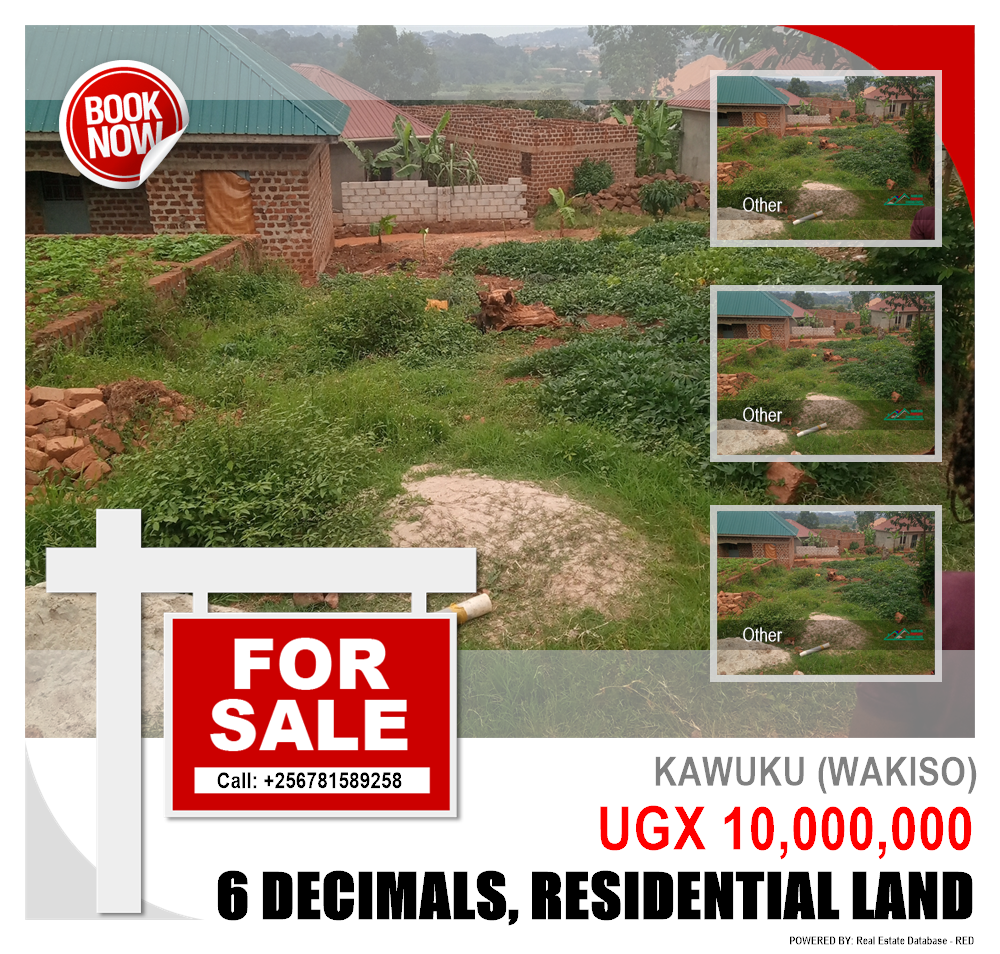 Residential Land  for sale in Kawuku Wakiso Uganda, code: 163950