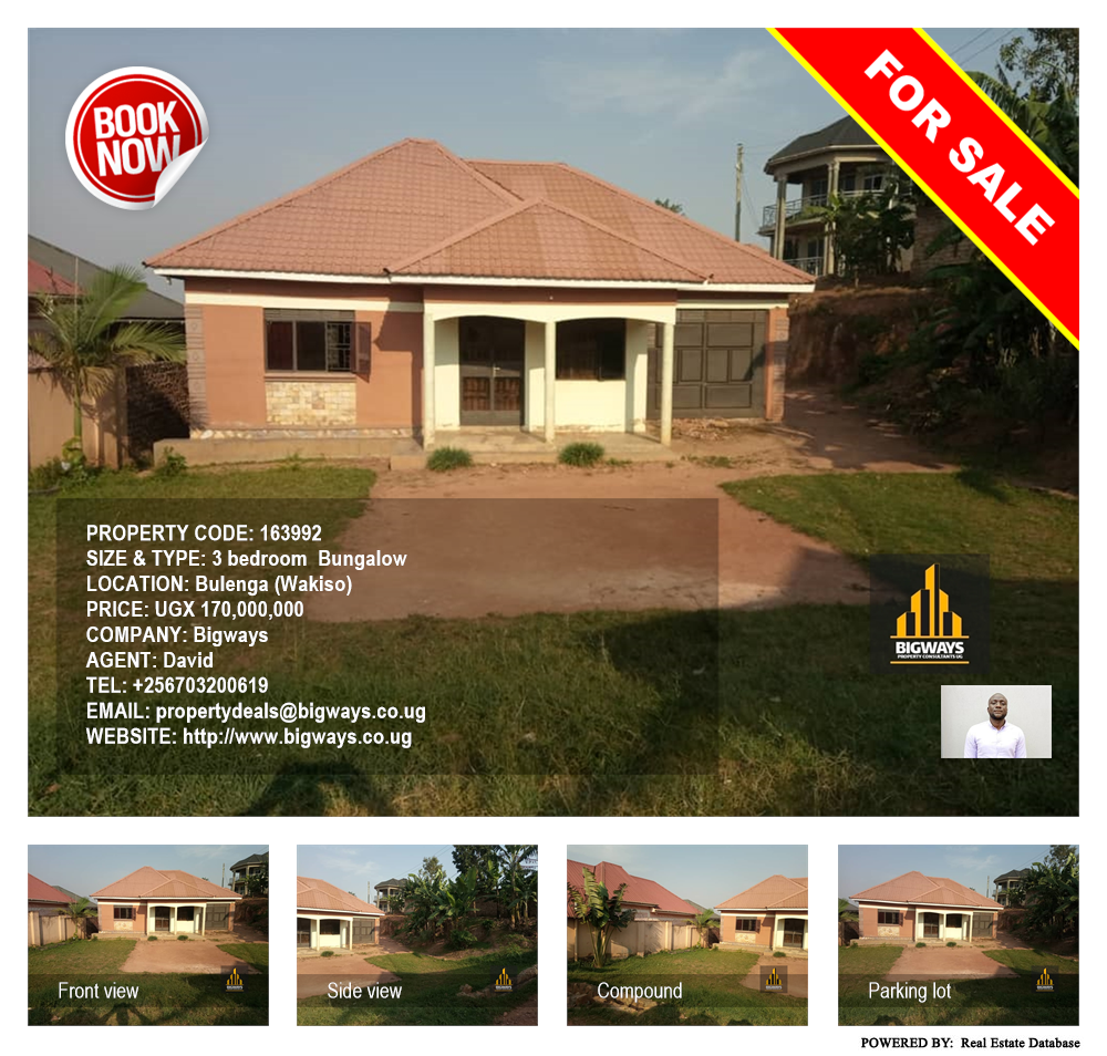 3 bedroom Bungalow  for sale in Bulenga Wakiso Uganda, code: 163992