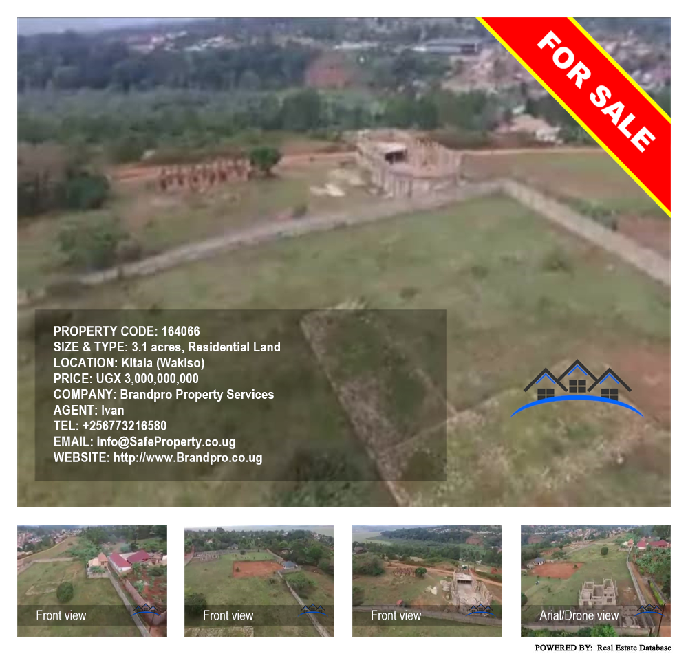 Residential Land  for sale in Kitala Wakiso Uganda, code: 164066