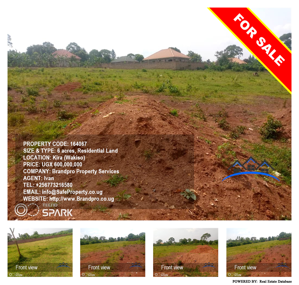 Residential Land  for sale in Kira Wakiso Uganda, code: 164067