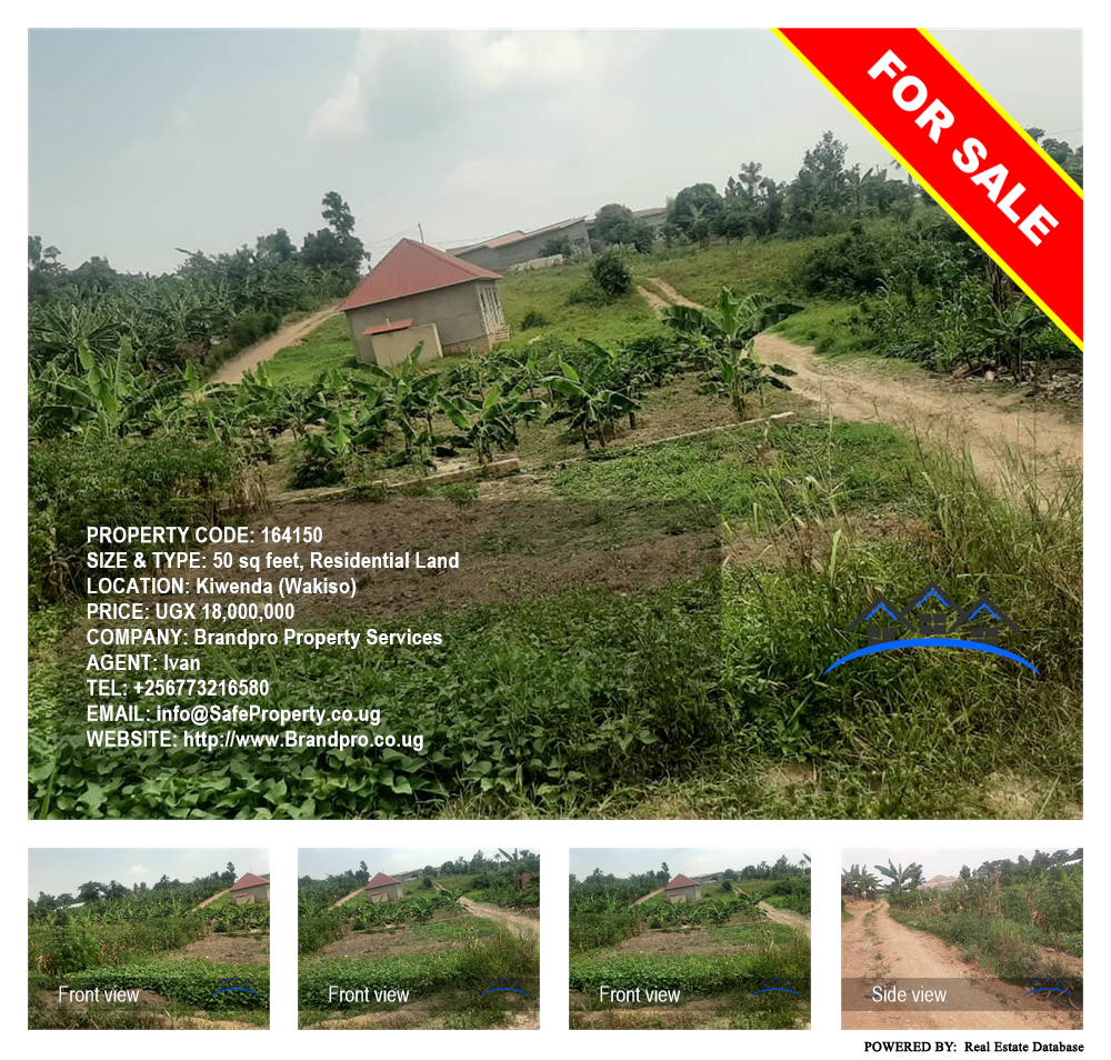 Residential Land  for sale in Kiwenda Wakiso Uganda, code: 164150