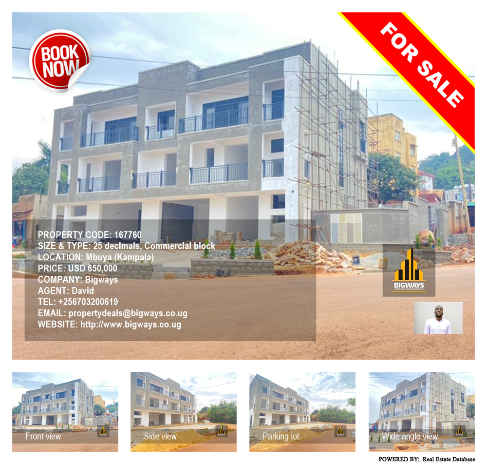 Commercial block  for sale in Mbuya Kampala Uganda, code: 167760