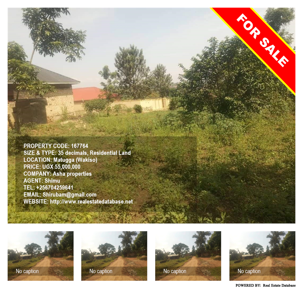 Residential Land  for sale in Matugga Wakiso Uganda, code: 167764