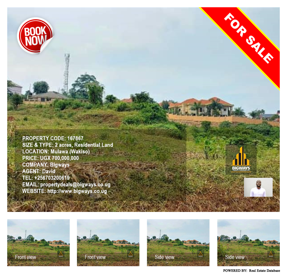 Residential Land  for sale in Mulawa Wakiso Uganda, code: 167867