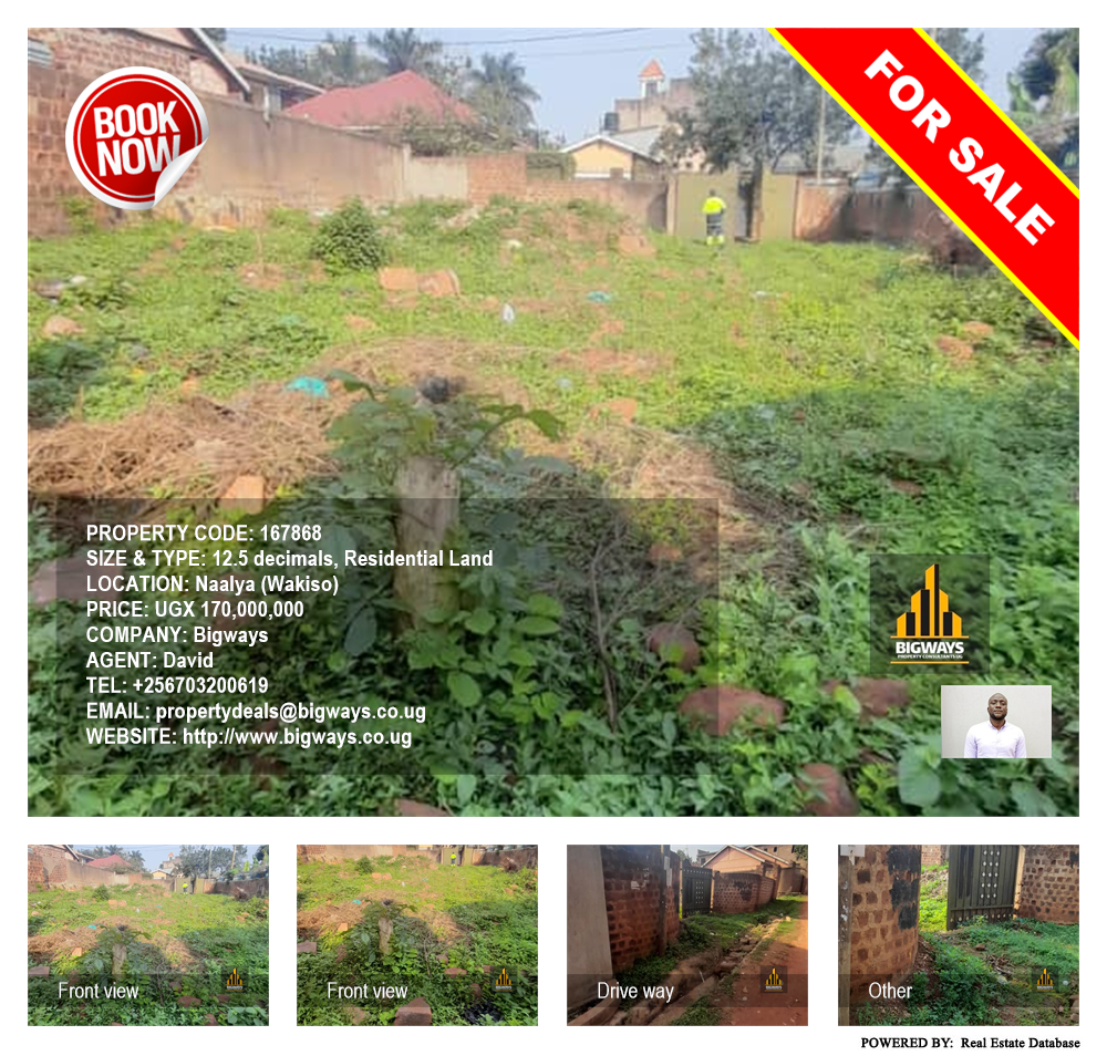 Residential Land  for sale in Naalya Wakiso Uganda, code: 167868