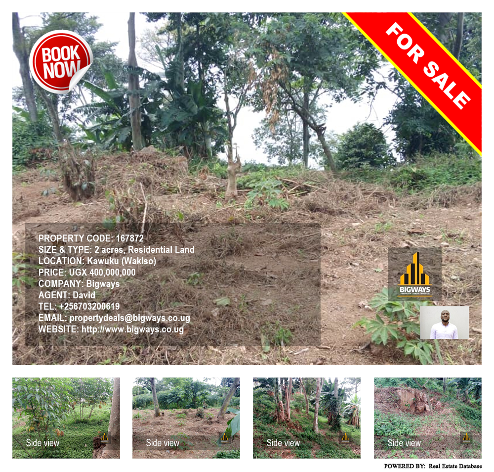 Residential Land  for sale in Kawuku Wakiso Uganda, code: 167872