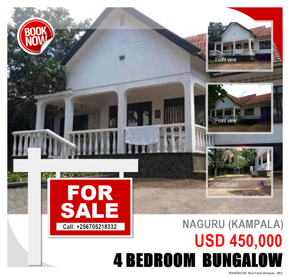 4 bedroom Bungalow  for sale in Naguru Kampala Uganda, code: 167874