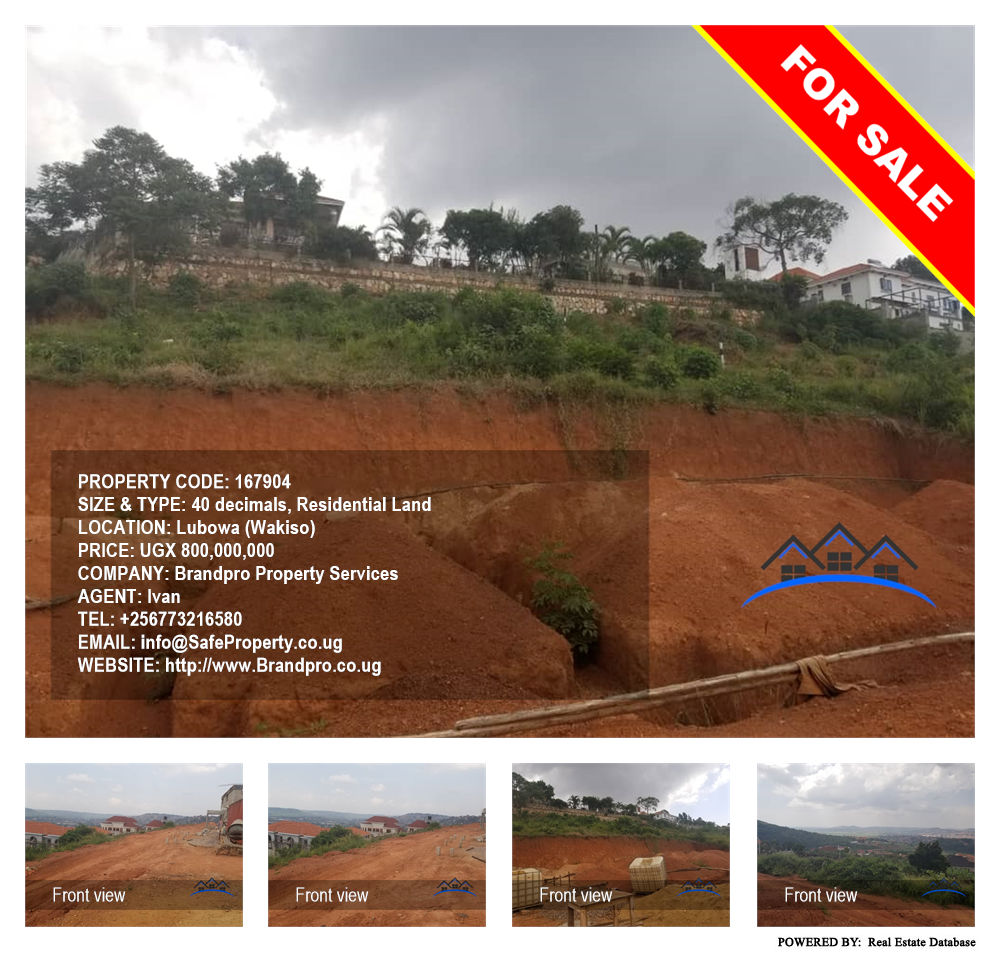 Residential Land  for sale in Lubowa Wakiso Uganda, code: 167904