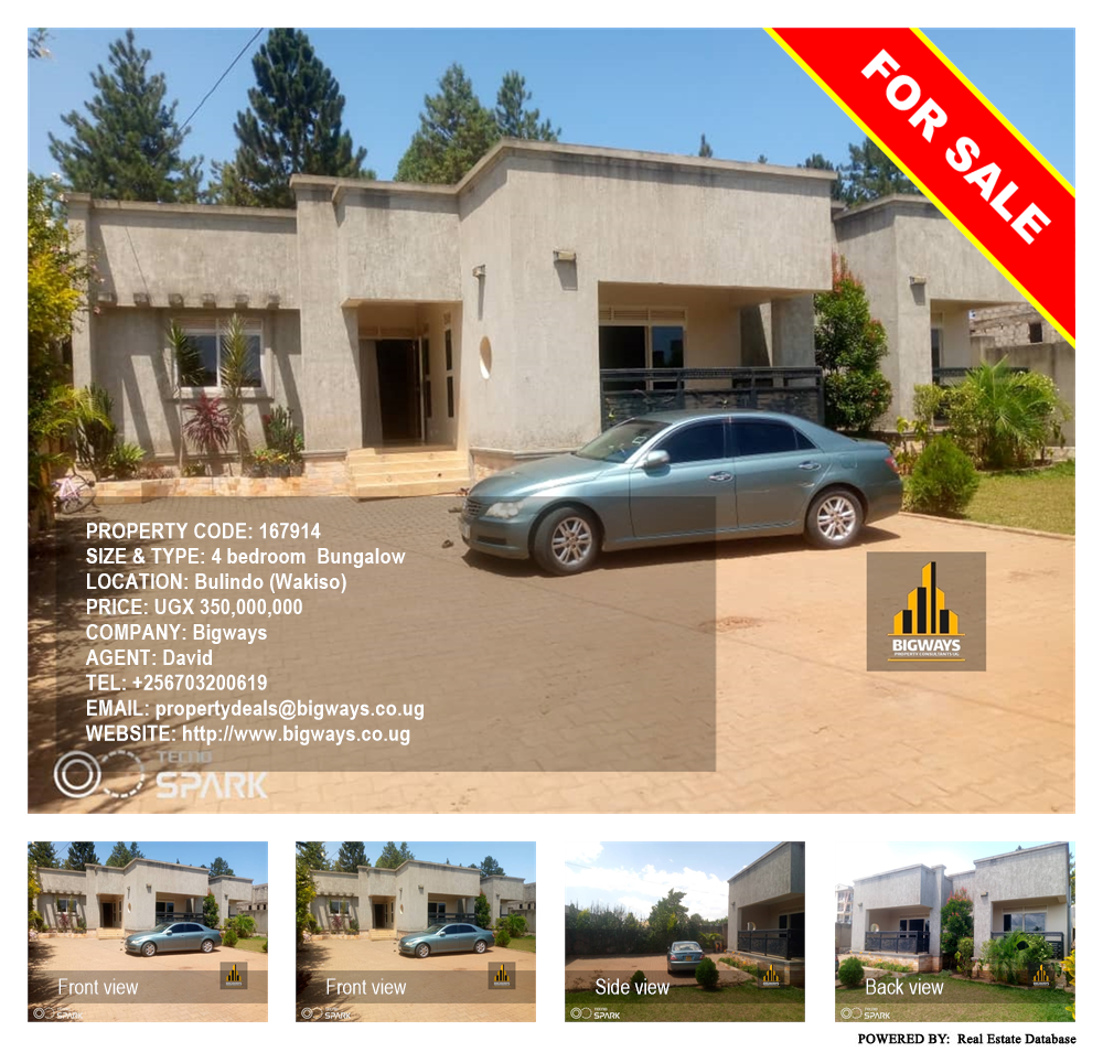 4 bedroom Bungalow  for sale in Bulindo Wakiso Uganda, code: 167914