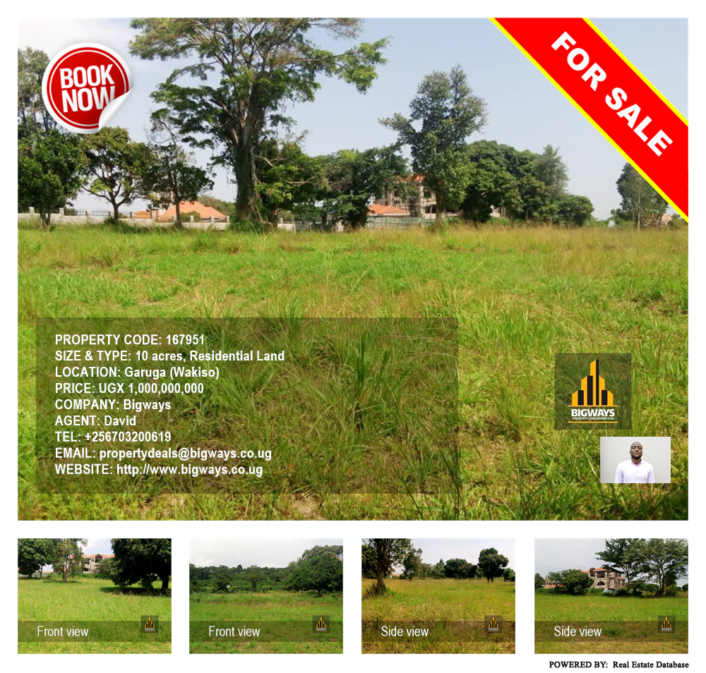 Residential Land  for sale in Garuga Wakiso Uganda, code: 167951