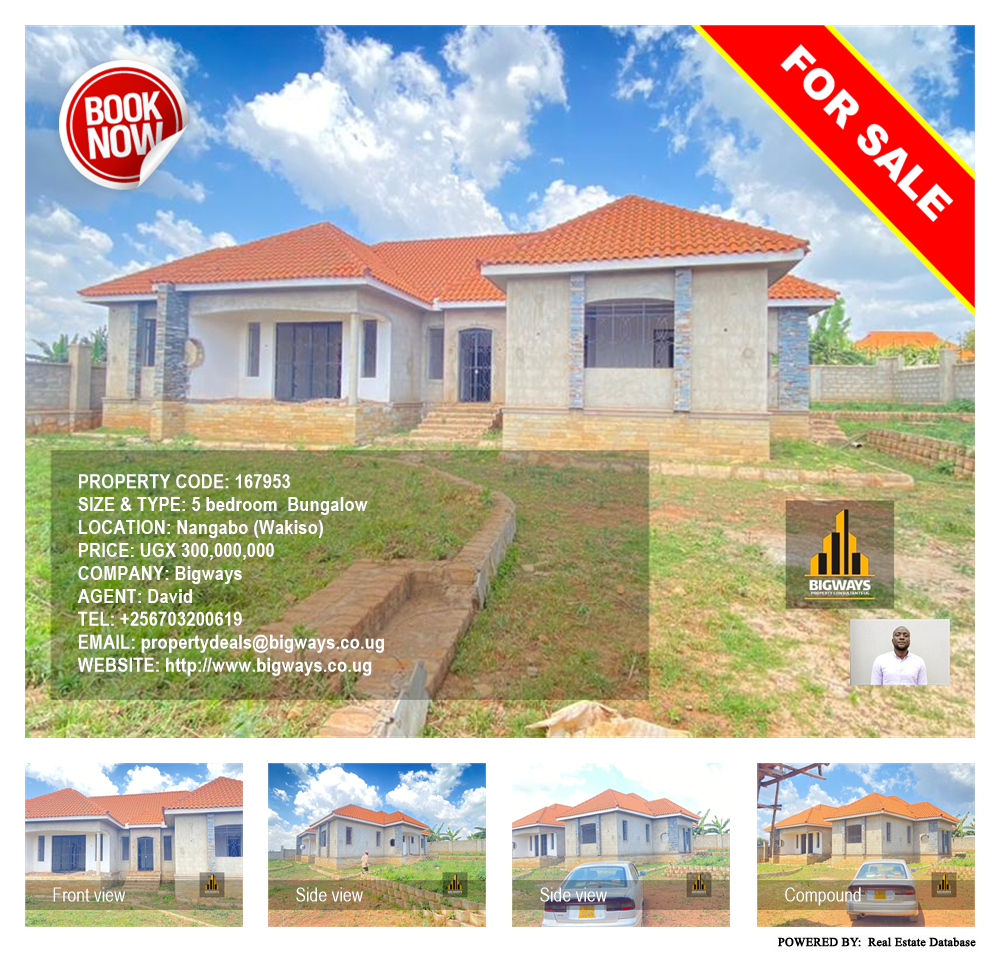 5 bedroom Bungalow  for sale in Nangabo Wakiso Uganda, code: 167953