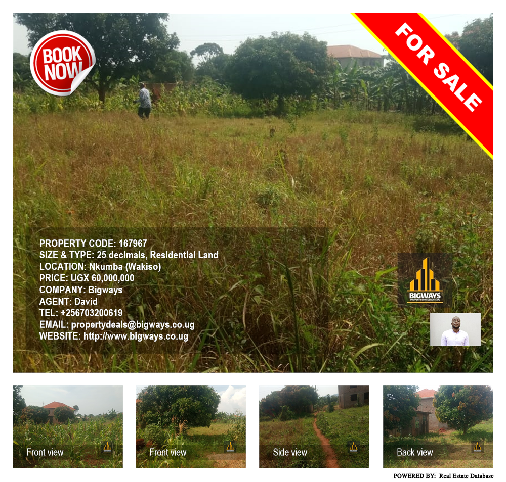 Residential Land  for sale in Nkumba Wakiso Uganda, code: 167967