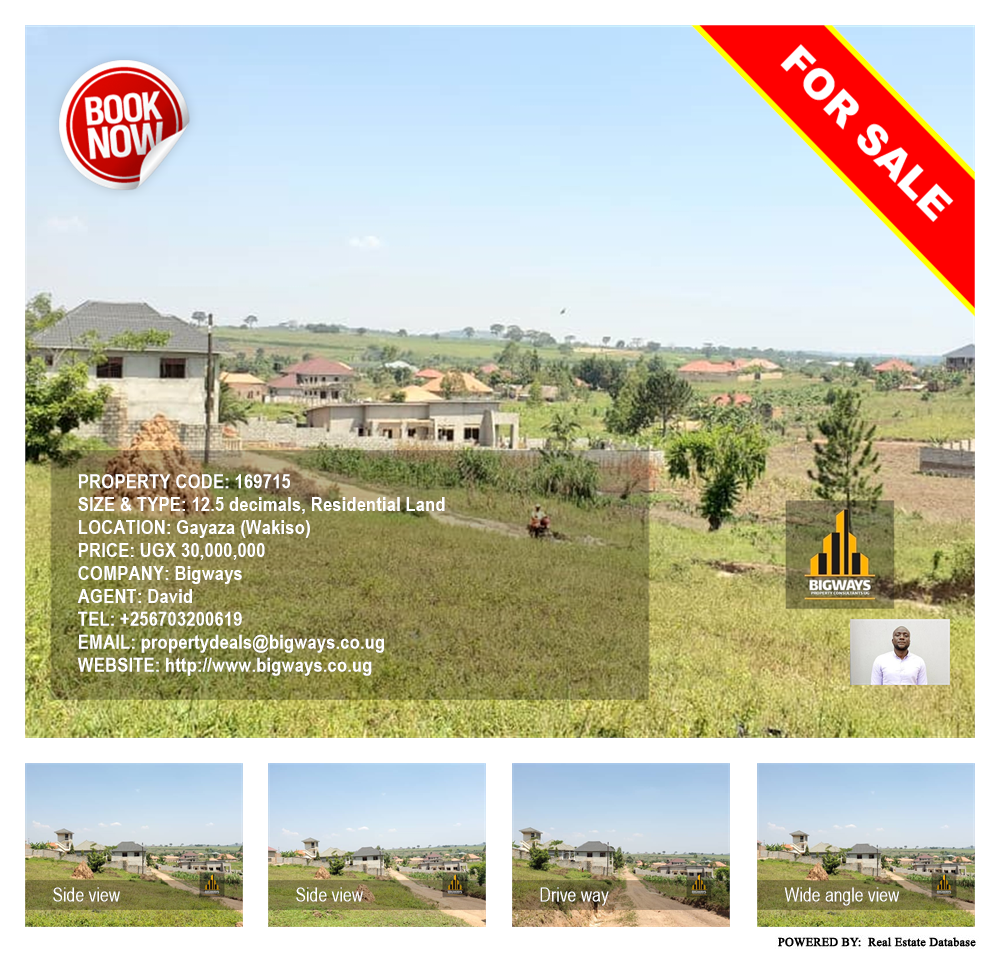 Residential Land  for sale in Gayaza Wakiso Uganda, code: 169715