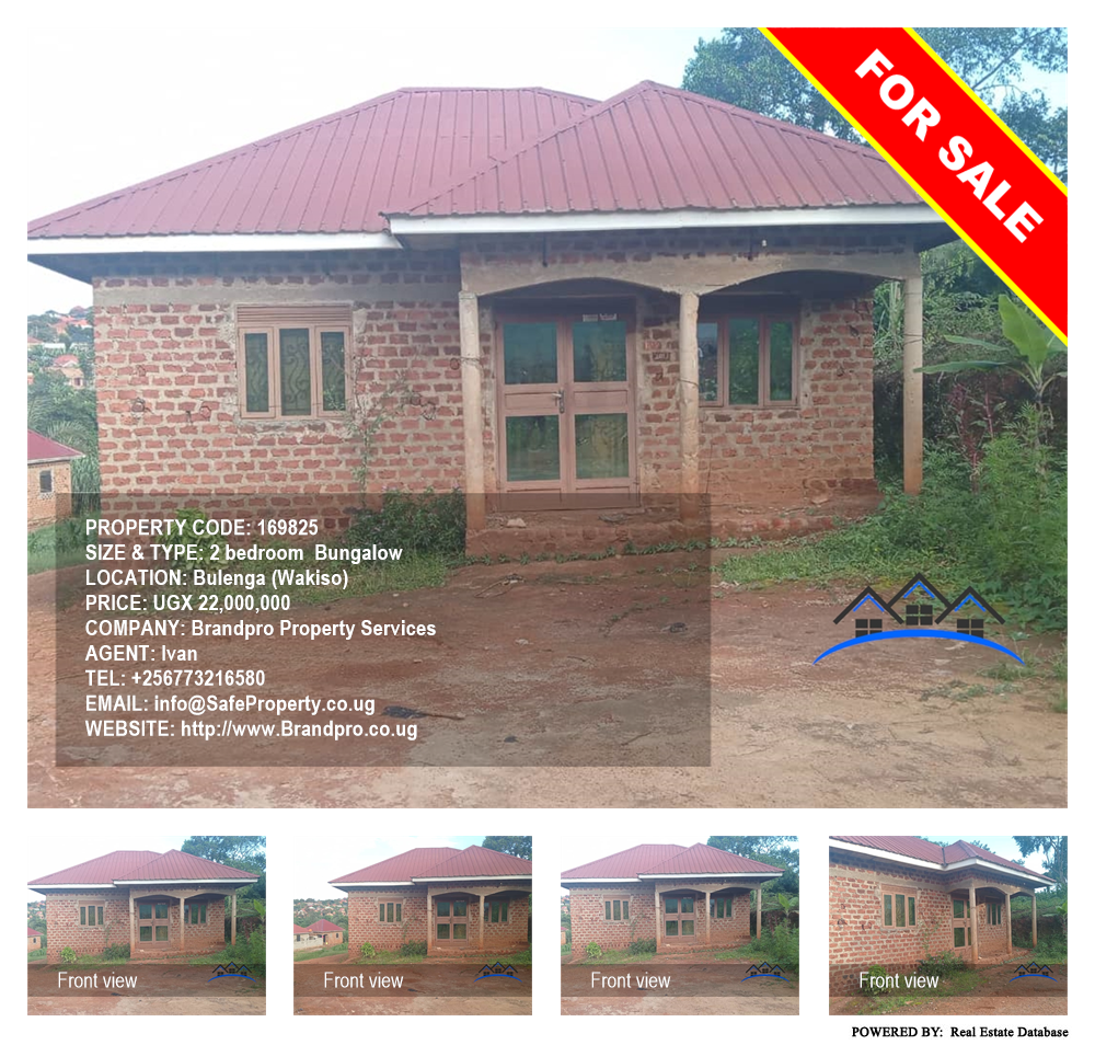 2 bedroom Bungalow  for sale in Bulenga Wakiso Uganda, code: 169825