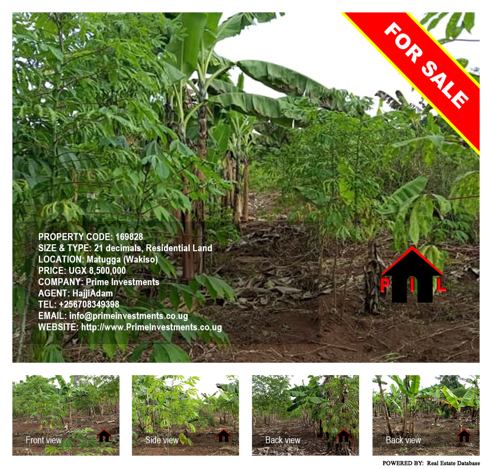 Residential Land  for sale in Matugga Wakiso Uganda, code: 169828