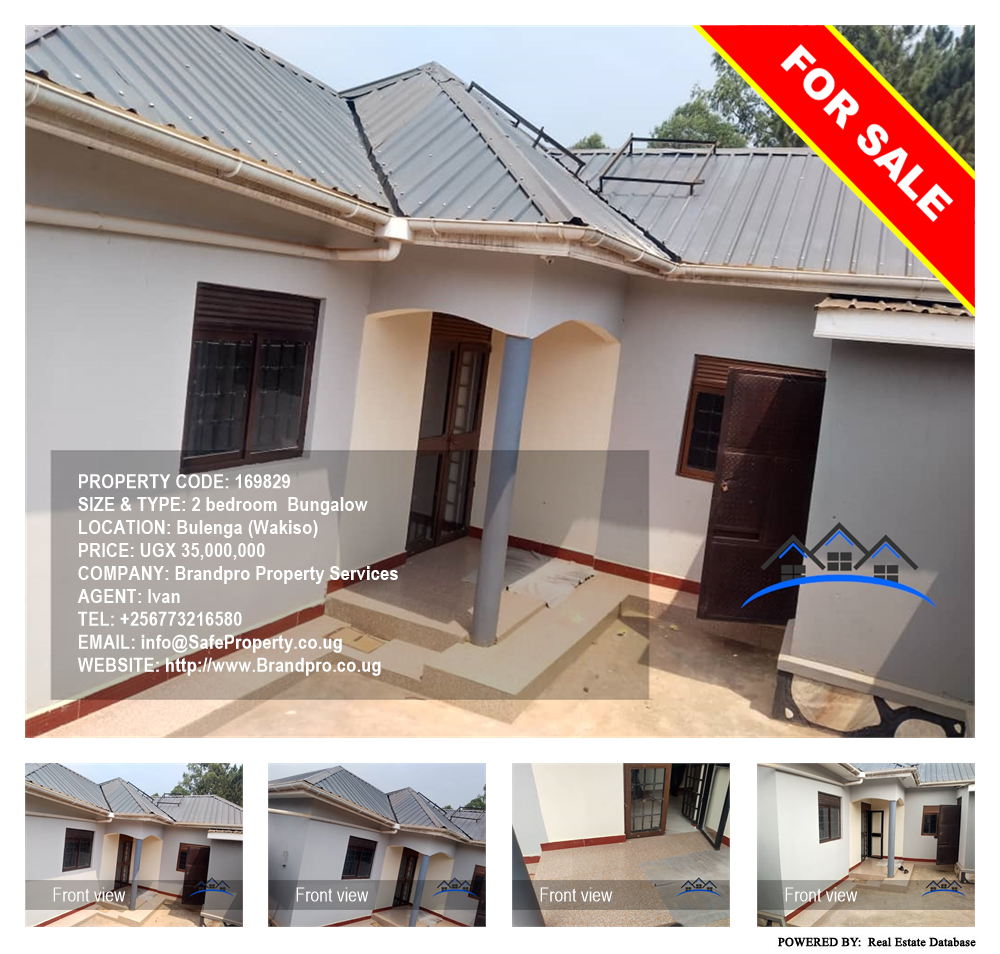 2 bedroom Bungalow  for sale in Bulenga Wakiso Uganda, code: 169829