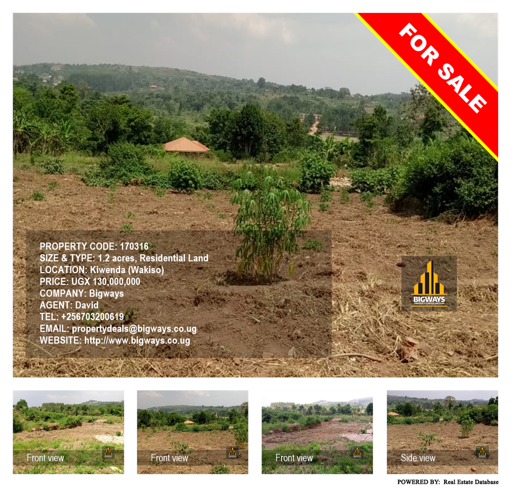 Residential Land  for sale in Kiwenda Wakiso Uganda, code: 170316