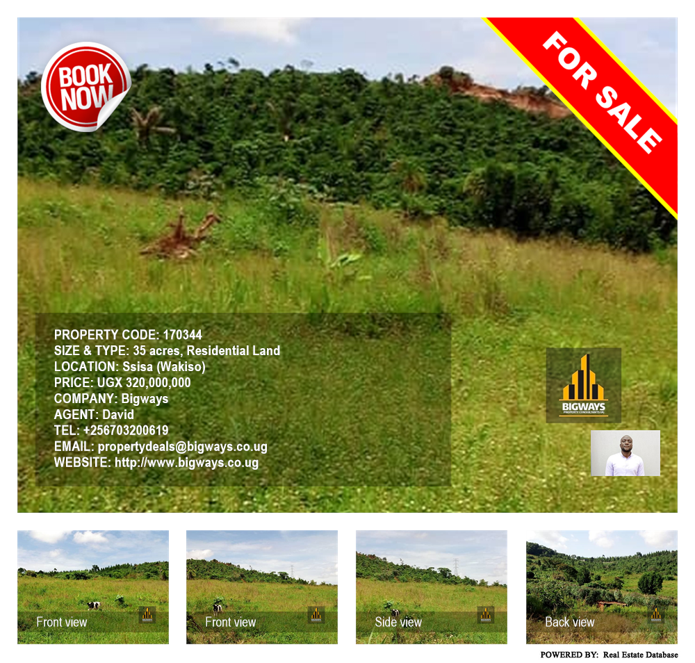 Residential Land  for sale in Ssisa Wakiso Uganda, code: 170344