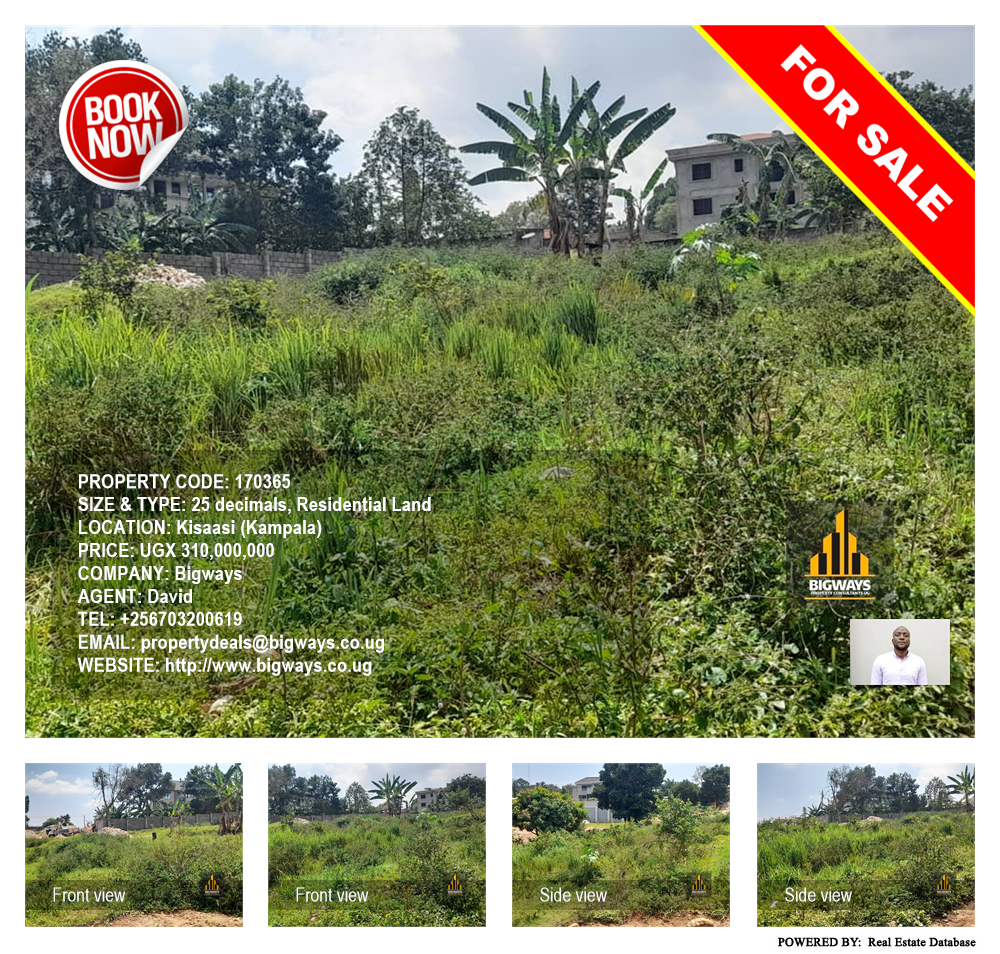 Residential Land  for sale in Kisaasi Kampala Uganda, code: 170365