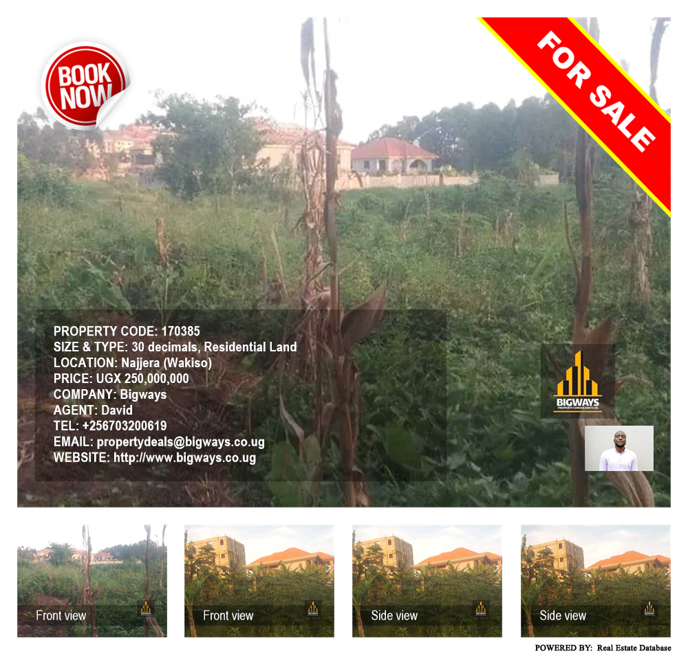 Residential Land  for sale in Najjera Wakiso Uganda, code: 170385