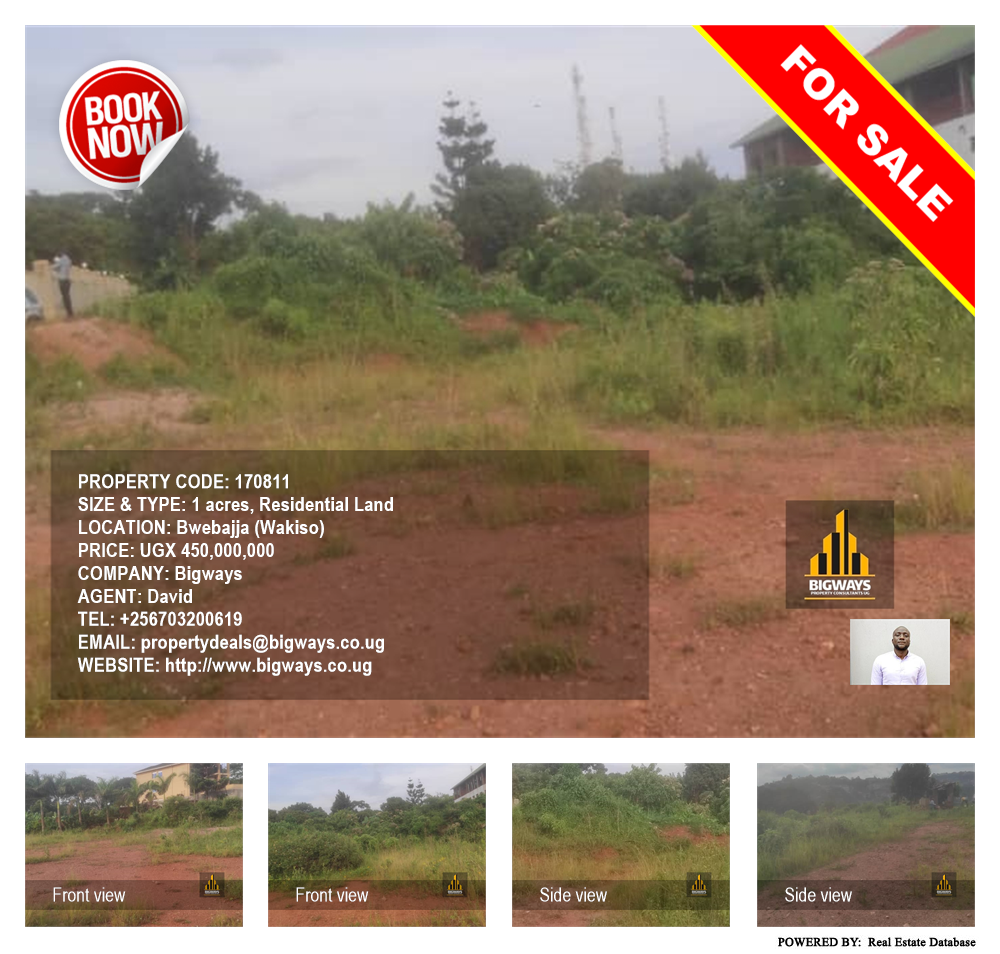 Residential Land  for sale in Bwebajja Wakiso Uganda, code: 170811