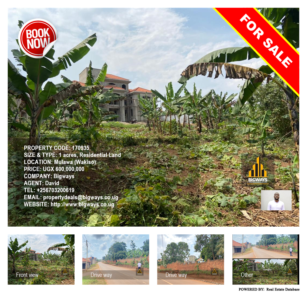 Residential Land  for sale in Mulawa Wakiso Uganda, code: 170935