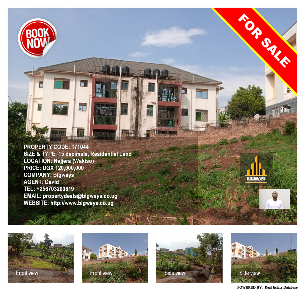 Residential Land  for sale in Najjera Wakiso Uganda, code: 171044