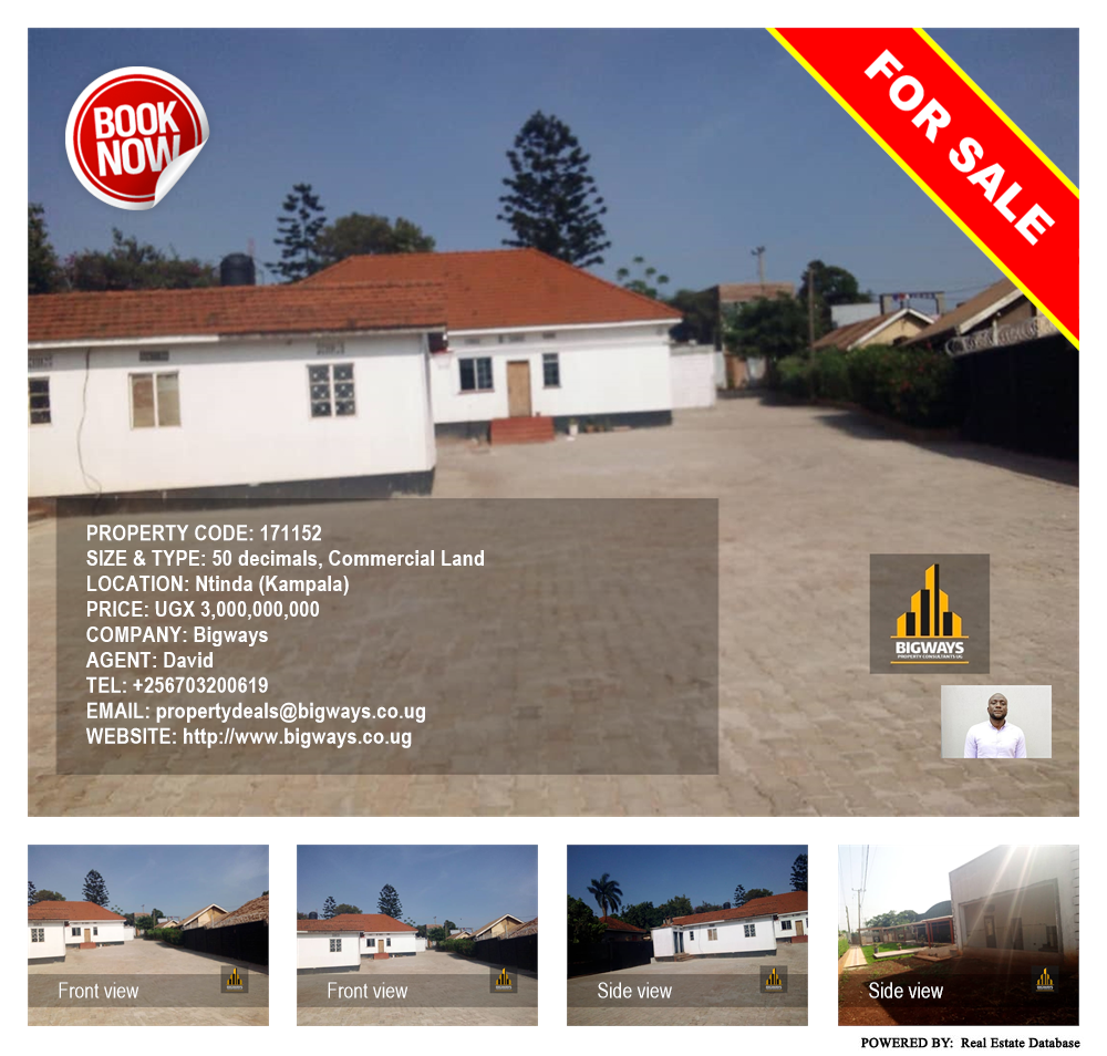 Commercial Land  for sale in Ntinda Kampala Uganda, code: 171152