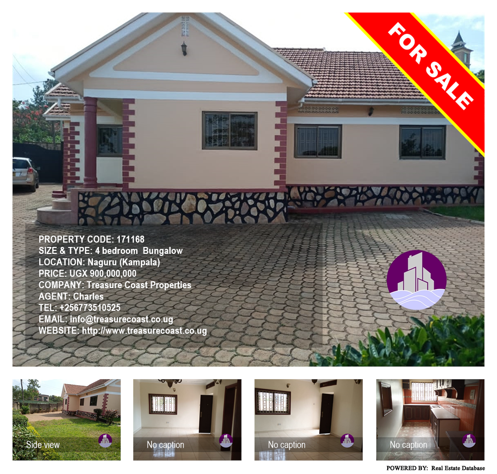 4 bedroom Bungalow  for sale in Naguru Kampala Uganda, code: 171168