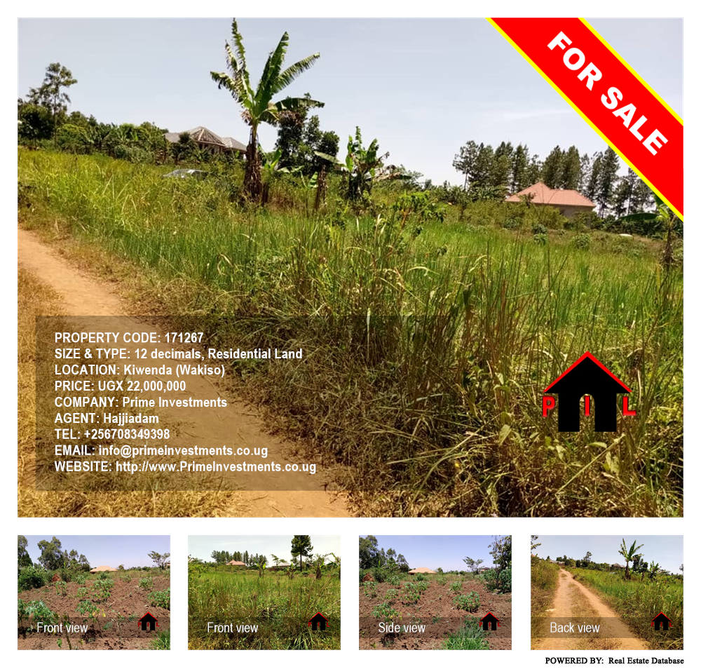 Residential Land  for sale in Kiwenda Wakiso Uganda, code: 171267