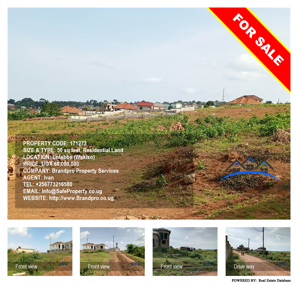 Residential Land  for sale in Entebbe Wakiso Uganda, code: 171273