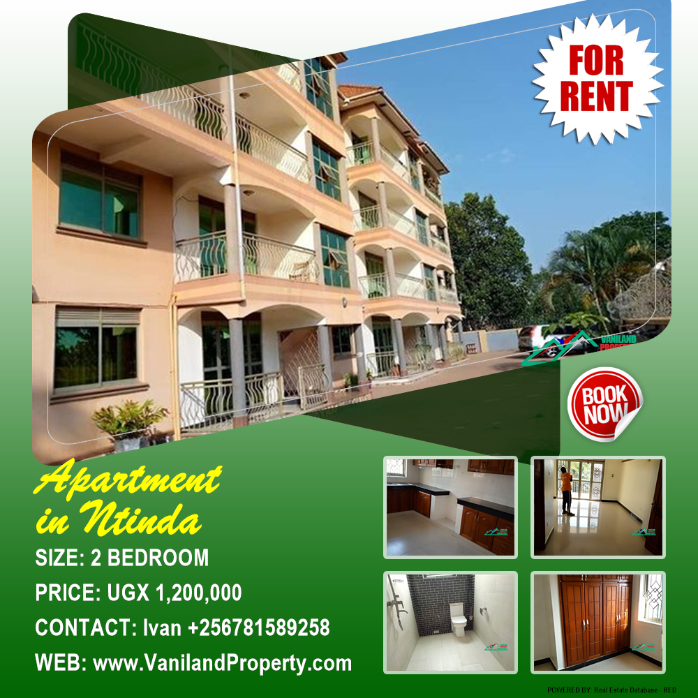 2 bedroom Apartment  for rent in Ntinda Kampala Uganda, code: 171355