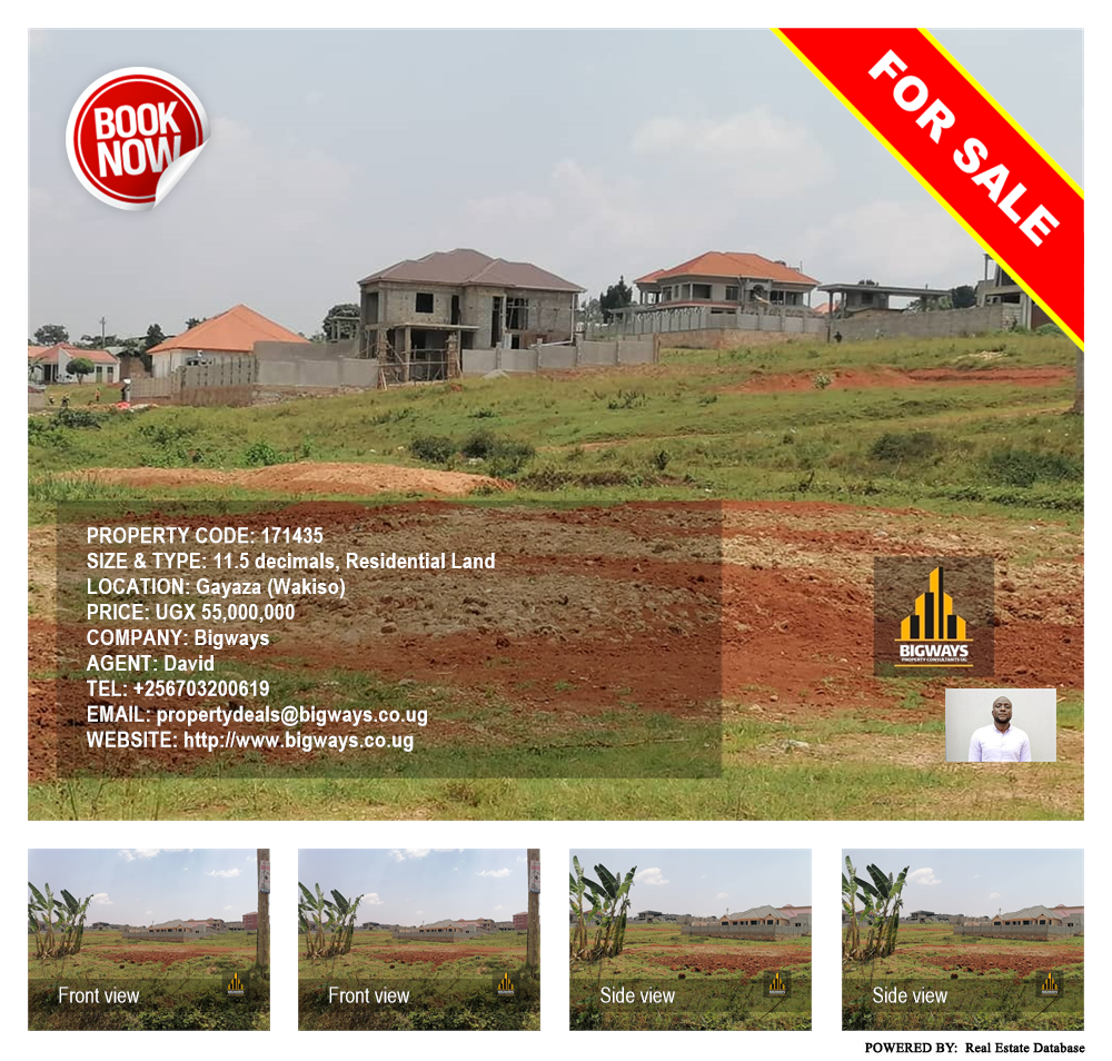 Residential Land  for sale in Gayaza Wakiso Uganda, code: 171435