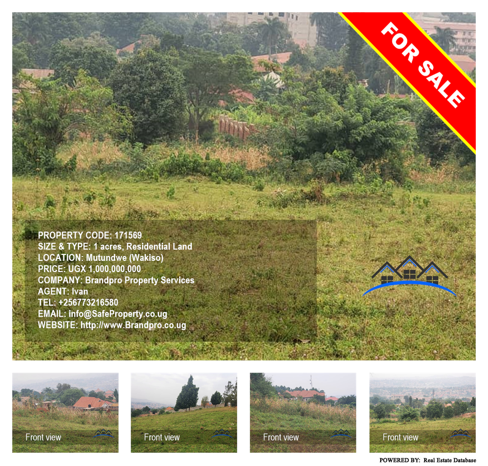 Residential Land  for sale in Mutundwe Wakiso Uganda, code: 171569