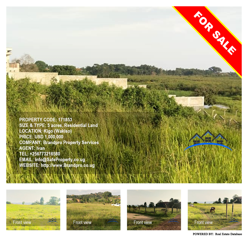 Residential Land  for sale in Kigo Wakiso Uganda, code: 171853