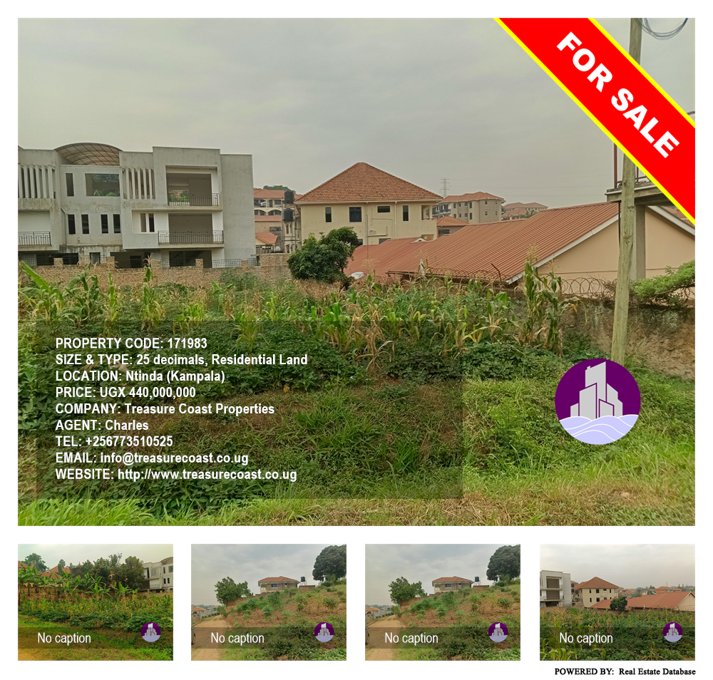 Residential Land  for sale in Ntinda Kampala Uganda, code: 171983